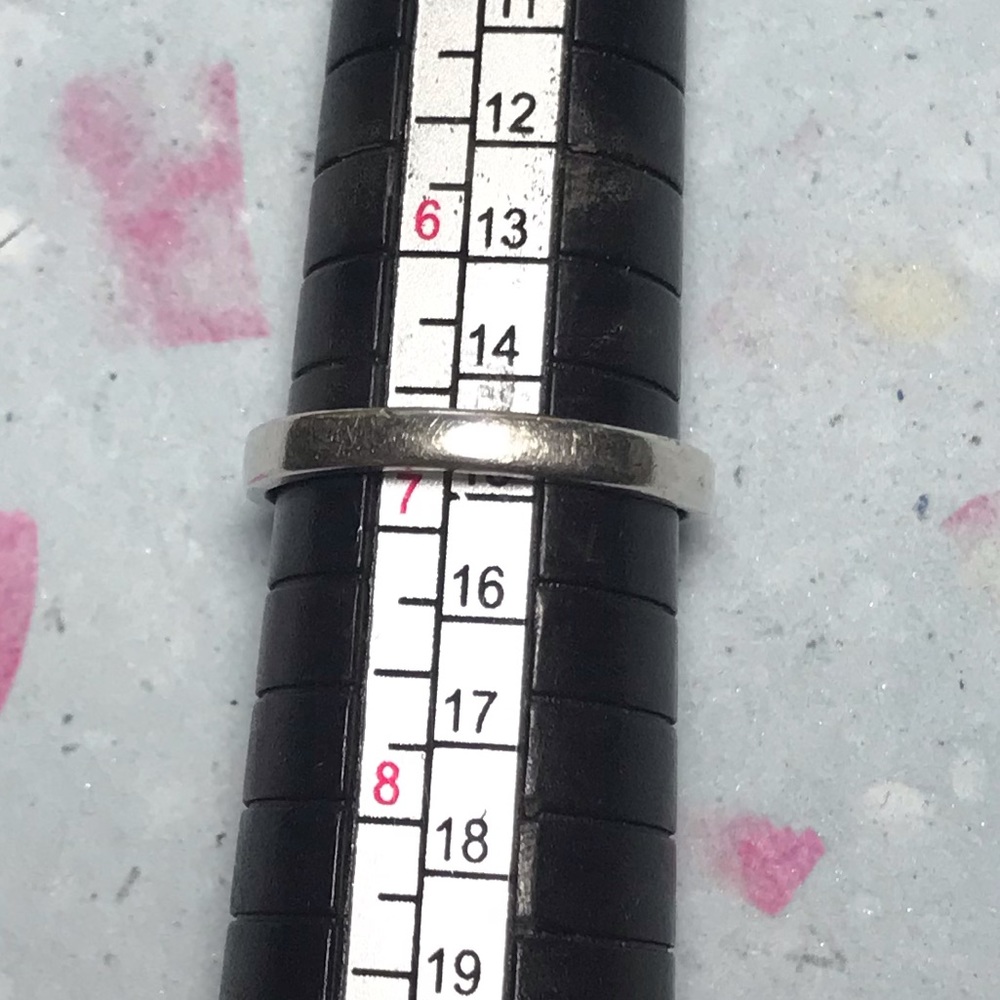 925 Linked Hearts Solid Sterling Silver Ring Size… - image 3